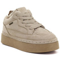 Big Star UU274187 Women's Waterproof Beige Platform Snow Boots