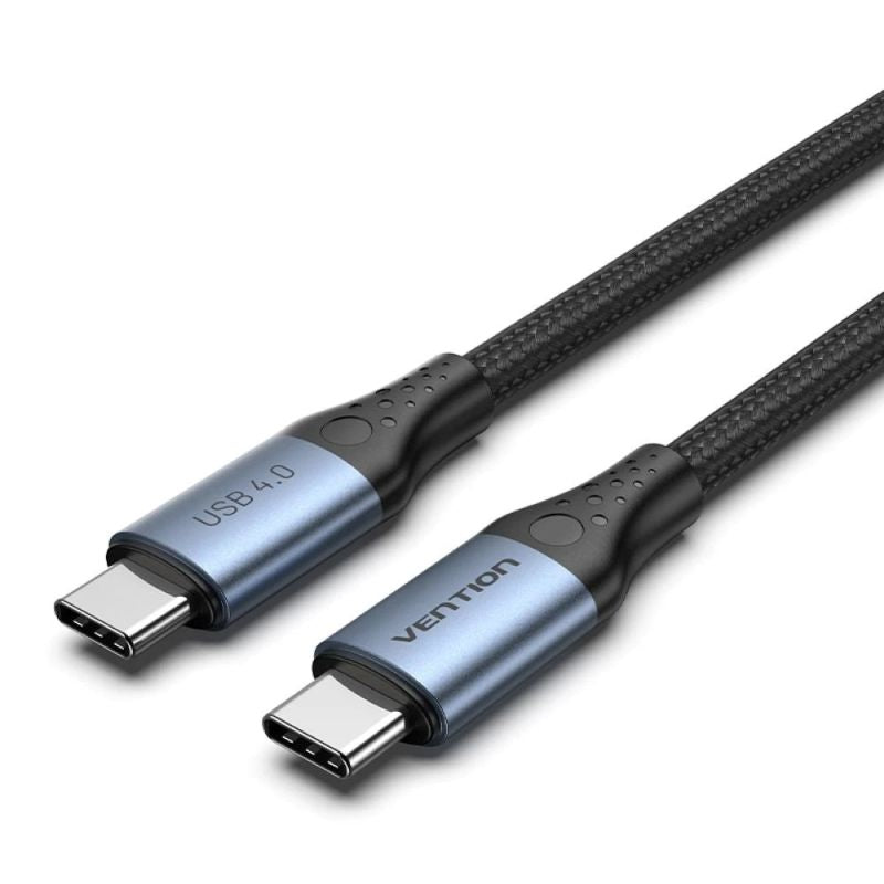 USB-C to USB-C Vention USB 4.0 5A 40Gbps Braided Cable 1m In preparation Your Sports Performance