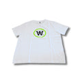 Wood Wood Ace T-shirt White/Green Print - 10135701-2222-18 Odzież/Odzież na co dzień Your Sports Performance