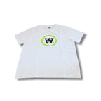 Wood Wood Ace T-shirt White/Green Print - 10135701-2222-18 Odzież/Odzież na co dzień Your Sports Performance