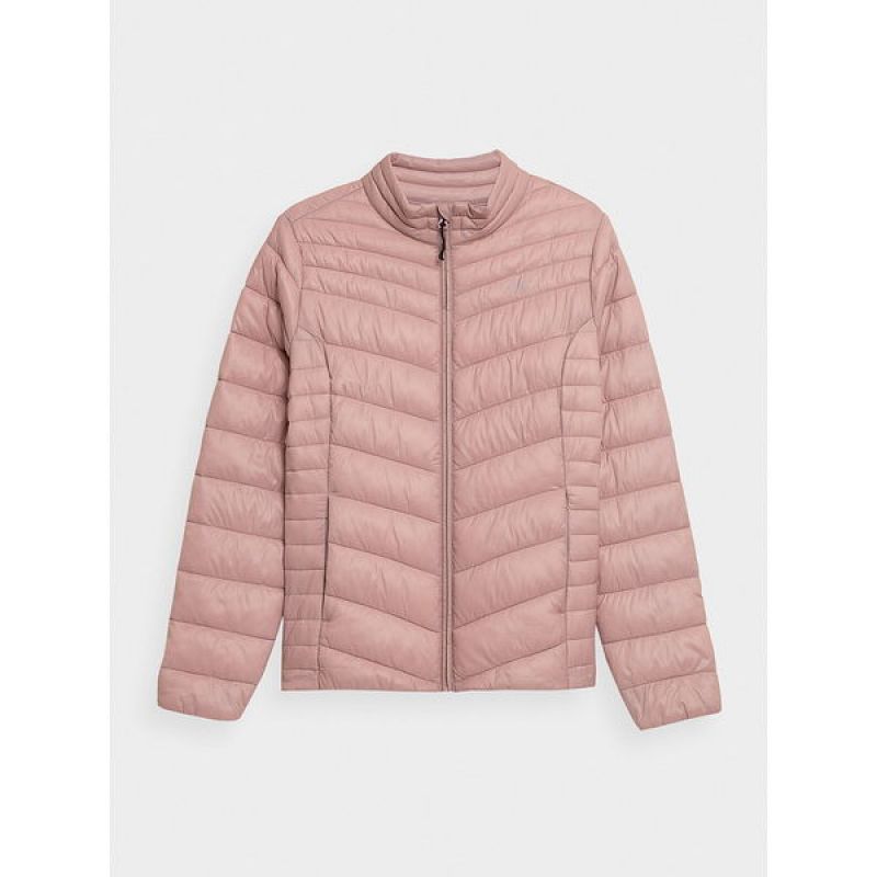 Jacket 4F W H4Z21-KUDP002 Pink Clothing/Outdoor 4F