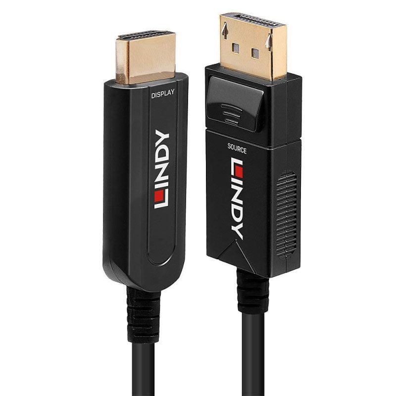 Lindy DP 1.2 auf HDMI 18G AOC Cable, 30m Kable i adaptery/Kable HDMI Your Sports Performance