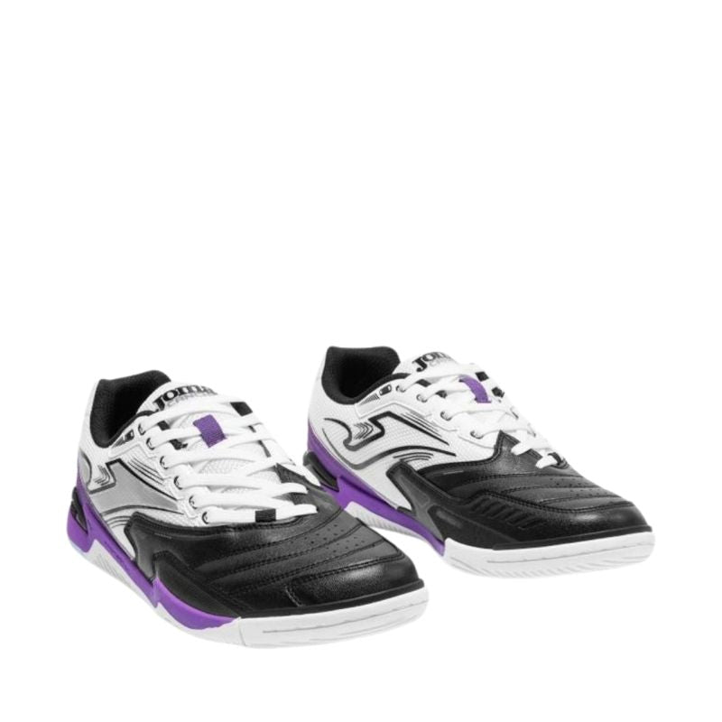 Joma Cancha 2601 Indoor football shoes black and white CANS2601IN