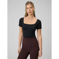 Women's slim plain T-shirt 4F 4FRSS26TTSHF3633-20S