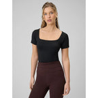 Women's slim plain T-shirt 4F 4FRSS26TTSHF3633-20S