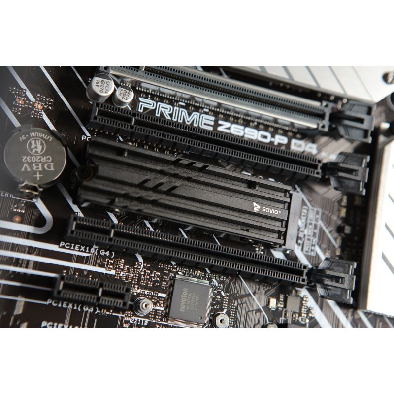 SAVIO M.2 NVME 2280 COOLER AK-60 Chłodzenie/Chłodzenie do dysków Your Sports Performance