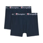 Champion Men's Boxer Shorts 2 Pack Navy Blue U20001 BS501 In preparation Your Sports Performance