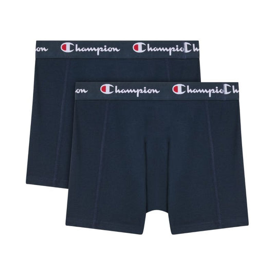 Champion Men's Boxer Shorts 2 Pack Navy Blue U20001 BS501 In preparation Your Sports Performance