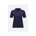 PEAK PERFORMANCE Women's Classic Cotton Polo T-shirt, navy blue