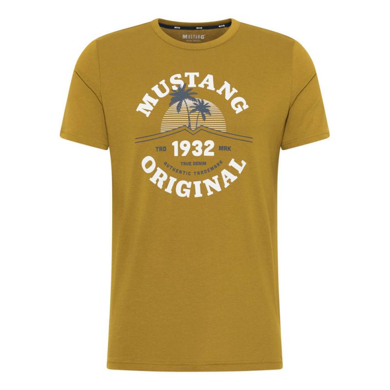 Mustang T-shirt Alex C Print M 1012520 6370 Clothing/Lifestyle/T-shirts/Mustang Your Sports Performance