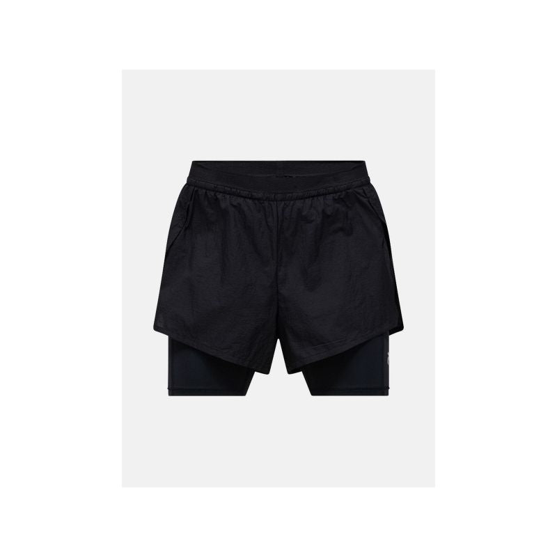 PEAK PERFORMANCE W Discover 2-In-1 Shorts, Black