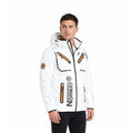 Men’s Softshell Jacket Geographical Norway RAINBOW MEN WHITE QUES 056 SIZE XL (WU1270H/GN-WHITE)
