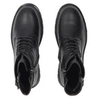 Women's leather ankle boots, black Filippo DBT8018