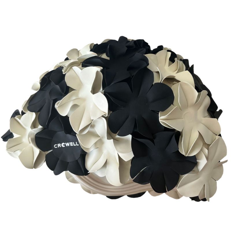 Swimming cap Crowell Ucho Bora black col.2 Accessories/Swimming accessories Your Sports Performance