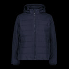 CMP men's winter jacket with hood, sports, insulated, navy blue (34K0147/N950) CMP