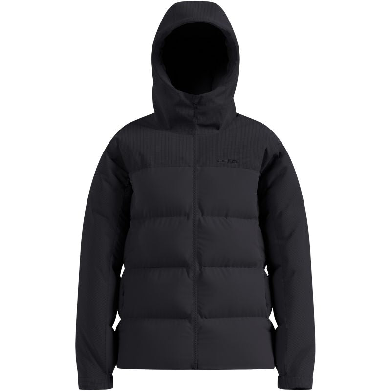 Women's Odlo DOWN HOODED Jacket insulated down jacket, black