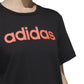 Adidas Essentials Linear Loose Tee W GL6333 Clothing/Lifestyle/T-shirts Adidas