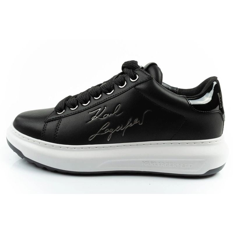 Karl Lagerfeld men's shoes sneakers Kapri natural leather black To be categorized Your Sports Performance