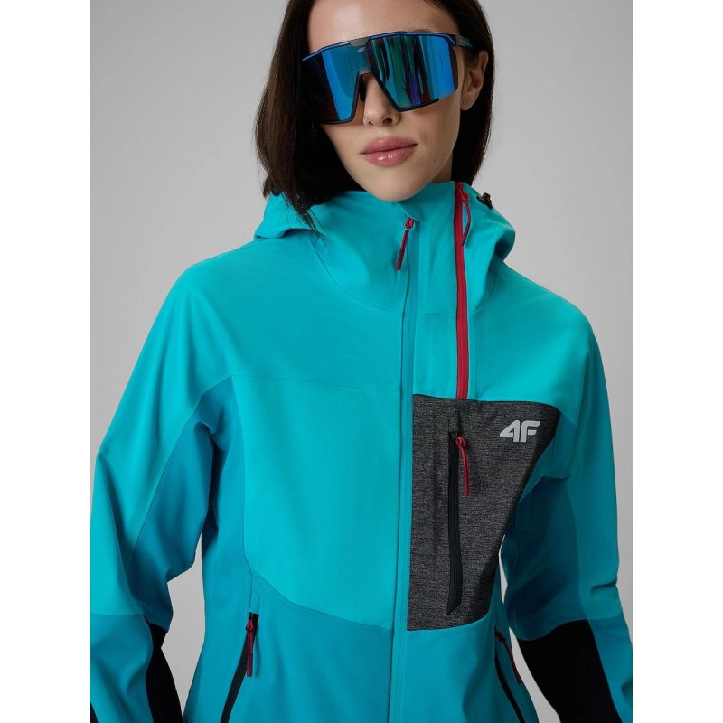 4F PRO windproof softshell jacket, 10000 membrane, women's 4F 4FWSS26TSOFF542-48S