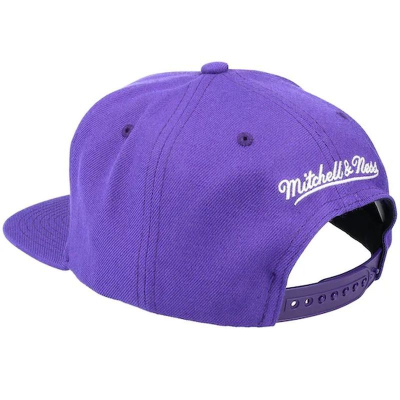 Mitchell & Ness NBA Cap Los Angeles Lakers Top Spot Snapback Hwc Lakers HHSS3256-LALYYPPPPURP Clothing/Basketball/Mitchell & Ness Your Sports Performance