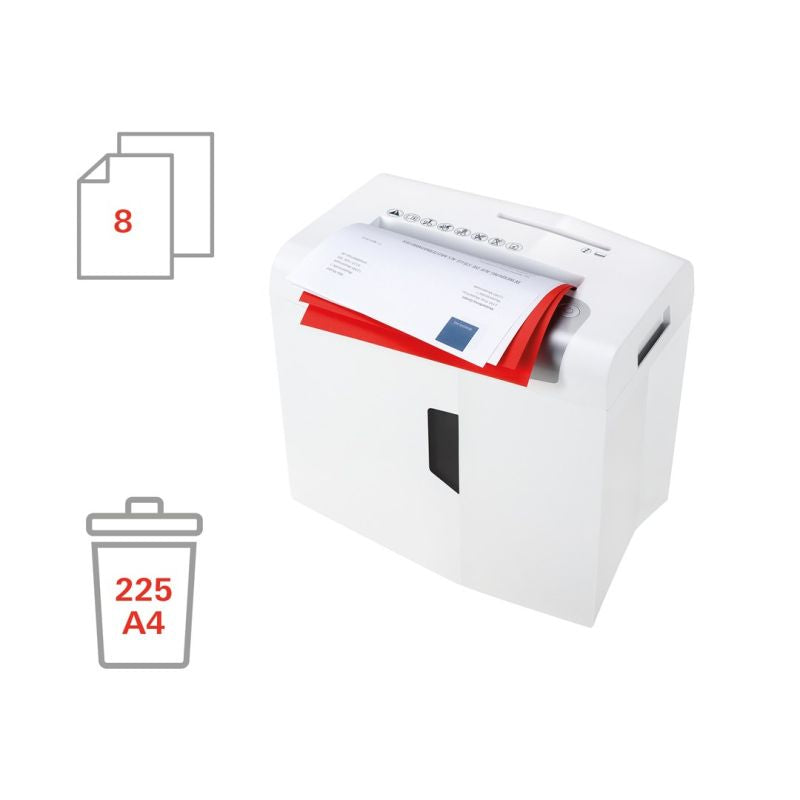 HSM Shredstar X8 shredder, 18L 4.5x30 mm Urządzenia biurowe/Niszczarki Your Sports Performance