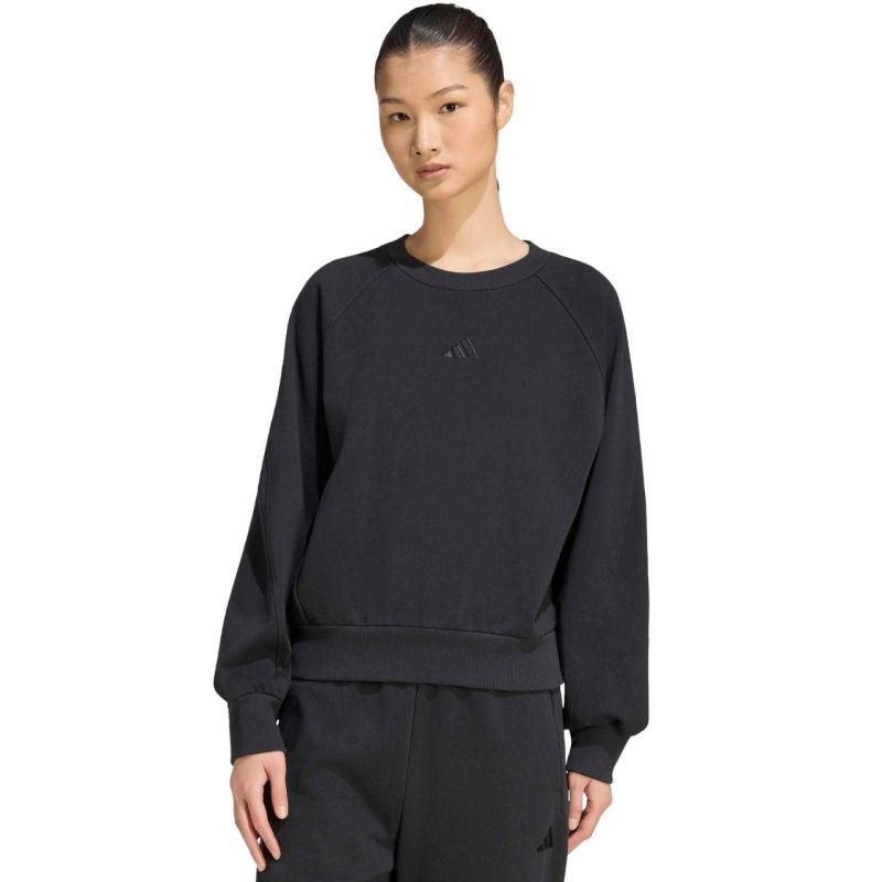 Women's adidas Kit Small Logo sweatshirt black KV7352