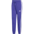 Women's adidas Essentials 3-Stripes French Terry Cuffed Pants Purple KF8340