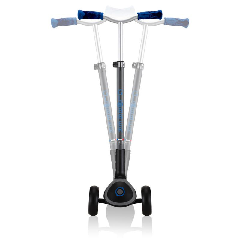 Globber Master Prime 3-Wheel Scooter / Black - Navy Blue 664-100 Accessories/Skating/Hulajnogi Your Sports Performance