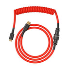 Glorious Gaming GLO-KB-ACC-CBL-COIL-CRED Keyboard/Mouse Cable Red 1.4m Kable i adaptery/Kable USB Your Sports Performance