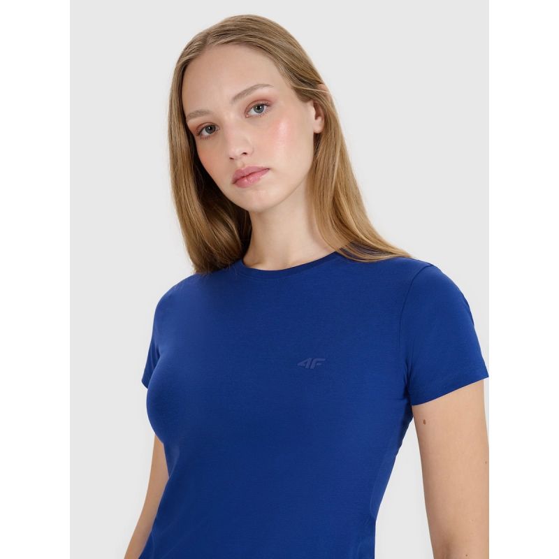 Slim plain women's T-shirt 4F 4FWMM00TTSHF2673-31S 4f