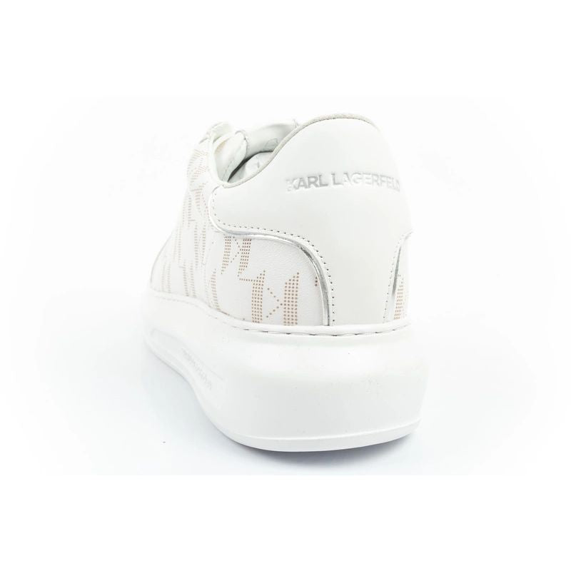 Karl Lagerfeld Kapri men's shoes sneakers natural leather white In preparation Your Sports Performance