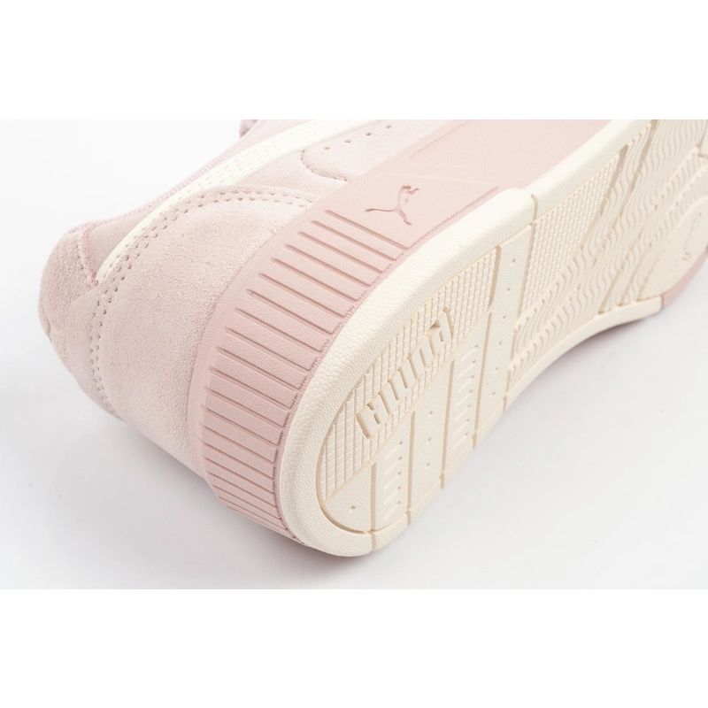 Puma women's sports shoes Carina Mia SD powder pink leather comfortable sneakers