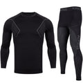Alpinus Active Base Layer Set thermoactive underwear black and gray M GT43257 Clothing/Ski/Alpinus Your Sports Performance