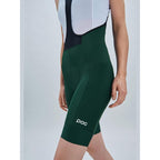 POC W's Cadence Bib Shorts Women's Cycling Bib Shorts, Green
