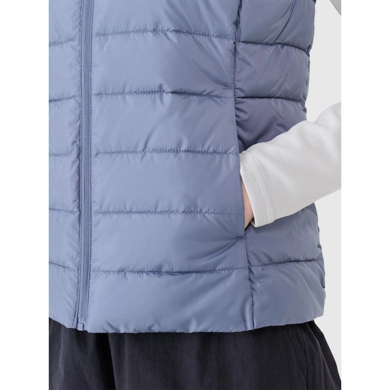 Women's down vest with synthetic filling 4F 4FWSS25TVJAF284-32S *Kategoria tymczasowa Your Sports Performance