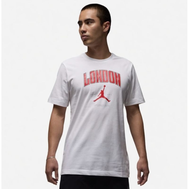Men's Air Jordan London City Jumpman T-shirt White - HQ0398-100 AIR Jordan