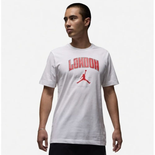 Men's Air Jordan London City Jumpman T-shirt White - HQ0398-100 AIR Jordan