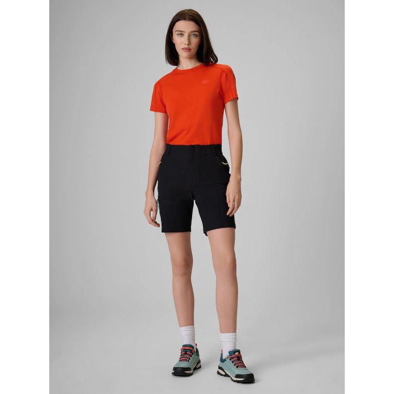 Women's quick-drying trekking shorts 4F 4FWSS26TFSHF1572-20S