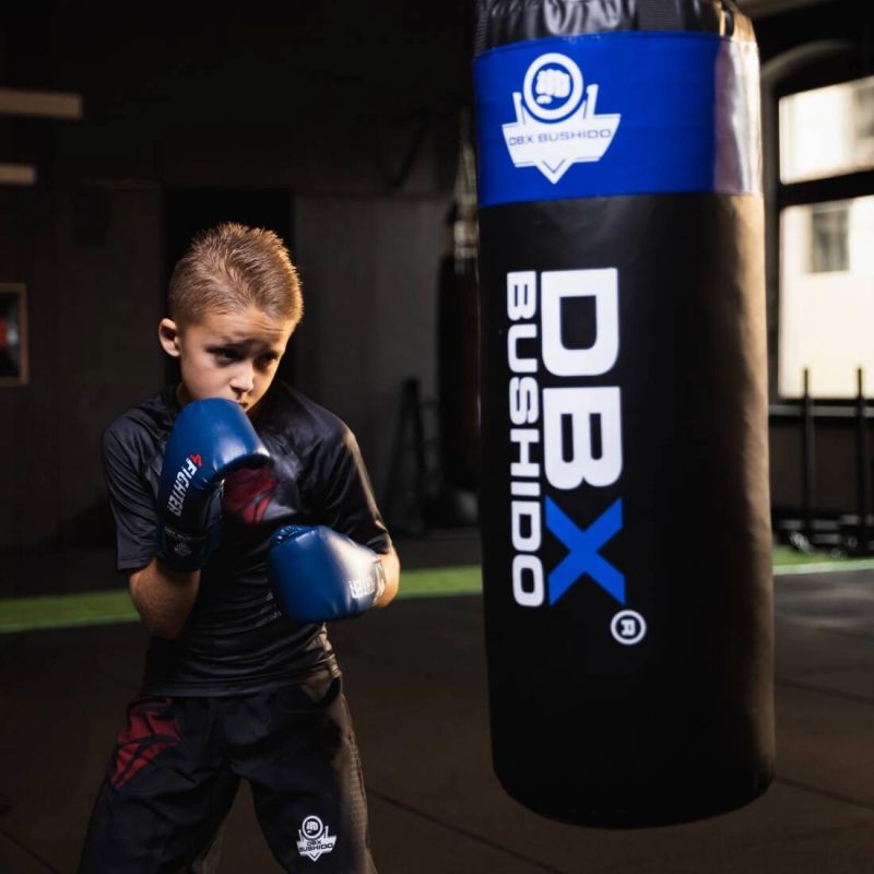 6oz Boxing Gloves for Kids - 4Fighter Blue rękawice treningowe Your Sports Performance