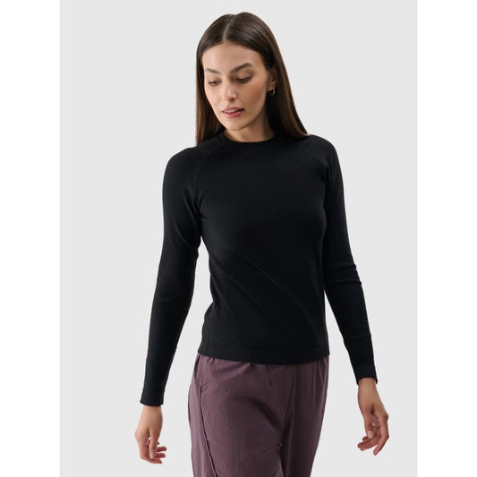Smooth seamless women's longsleeve 4F 4FRSS24TLONF399-20S *Kategoria tymczasowa Your Sports Performance