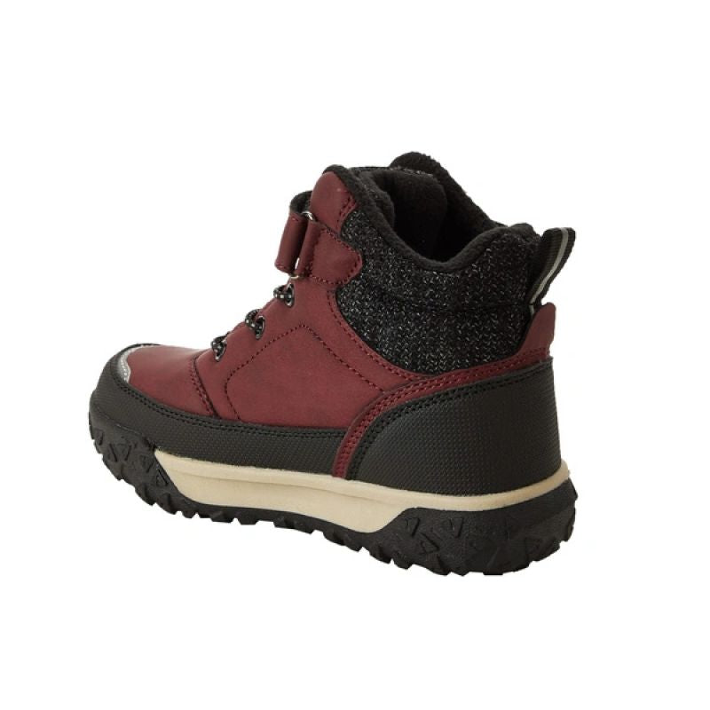 Lee Cooper Burgundy Insulated Ankle Boots