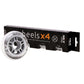 PU 80x24 82A WHITE WHEELS (4 pcs.) NILS EXTREME In preparation Your Sports Performance