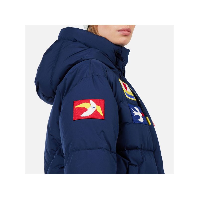 ROSSIGNOL W JCC ALLSNOW DOWN JKT women's ski jacket blue