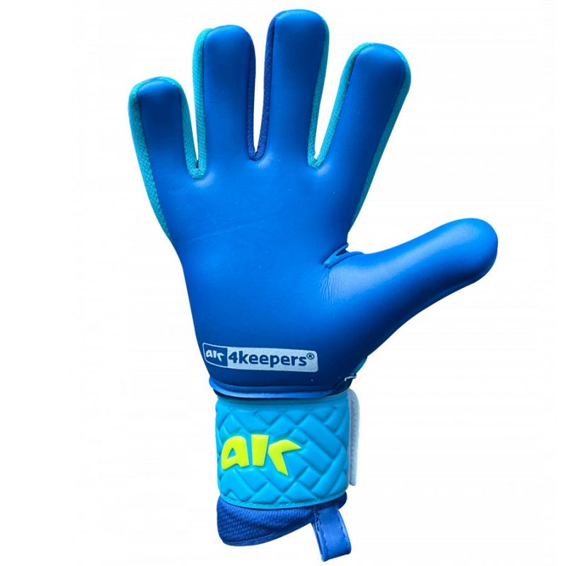 4Keepers Soft Azur NC M S929237 goalkeeper gloves Accessories/Gloves/4keepers Your Sports Performance
