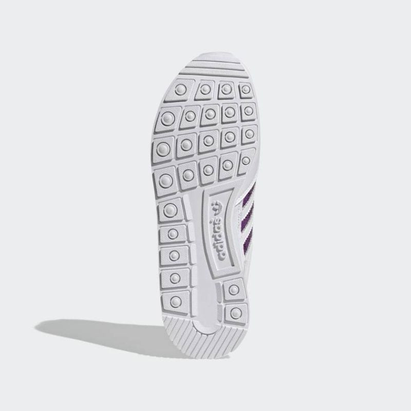 Adidas Originals ZX 500 Cloud White/Shock Purple women's shoes - G55663 Obuwie/Buty do koszykówki męskie/Adidas Your Sports Performance