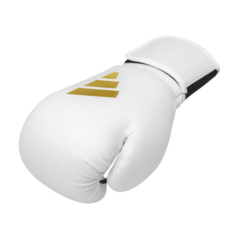 Adidas SPEED 50 boxing gloves white gold