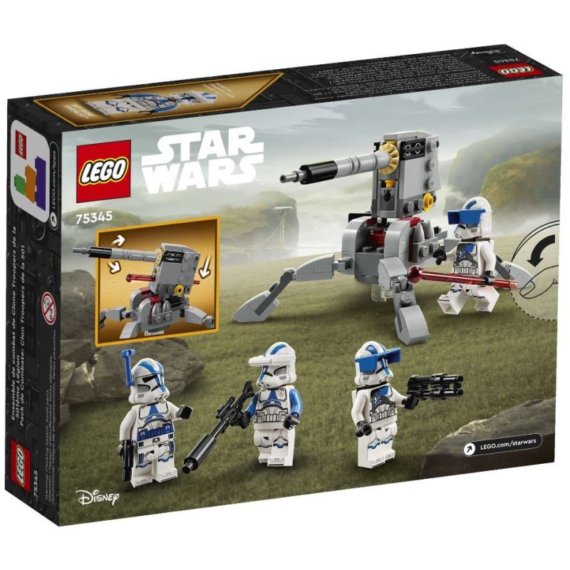 LEGO Star Wars 75345 501st Legion Clone Trooper Battle Pack In preparation Your Sports Performance