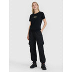 Women's regular printed T-shirt 4F 4FRSS25TTSHF2786-20S *Kategoria tymczasowa Your Sports Performance