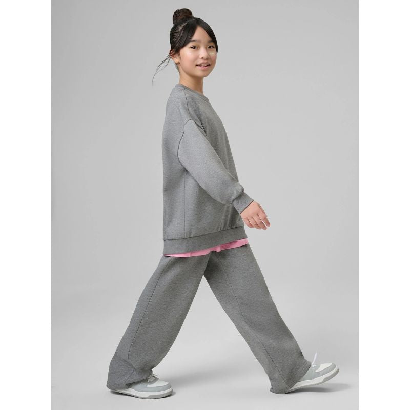 Girls' wide-leg sweatpants 4F 4FJRSS26TTROF1726-25M 4f