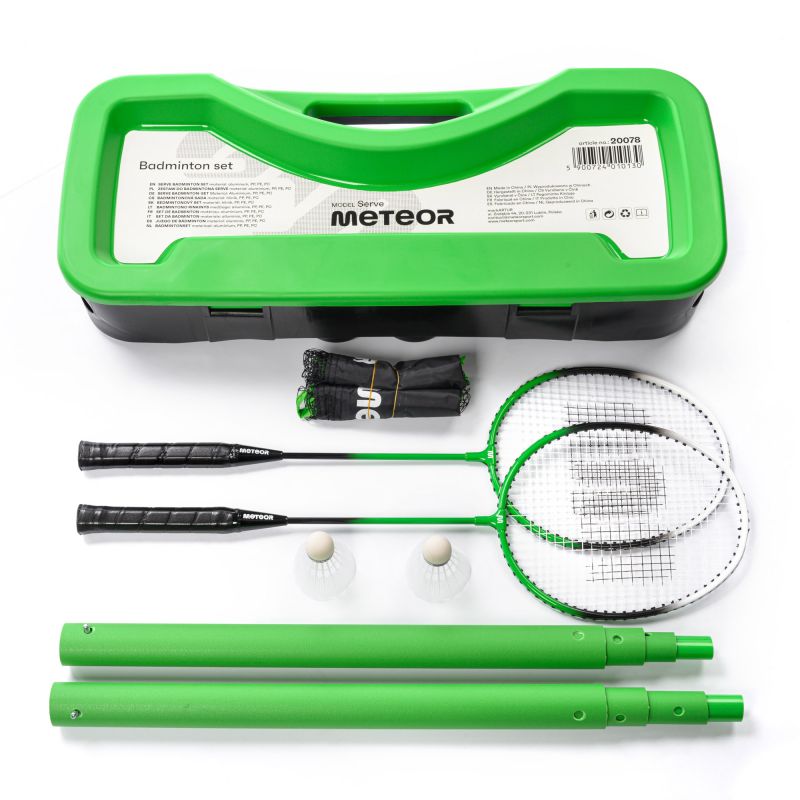Meteor Serve 20078 badminton set Accessories/Rackets and accessories Your Sports Performance